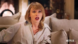 Taylor Swift en una de las entrevistas para el documental (Fuente: Netflix)