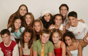 Todos los concursantes del primer Eurojunior. Fuente: Televisero