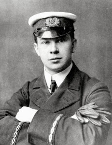 Fotografía de John Phillips, telegrafista pricipal del Titanic