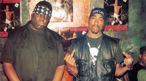 Biggie Smalls y Tupac Shakur. Fuente: El País