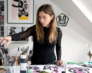 Quentin Jones en su estudio (Fuente: Puss Puss Magazine)